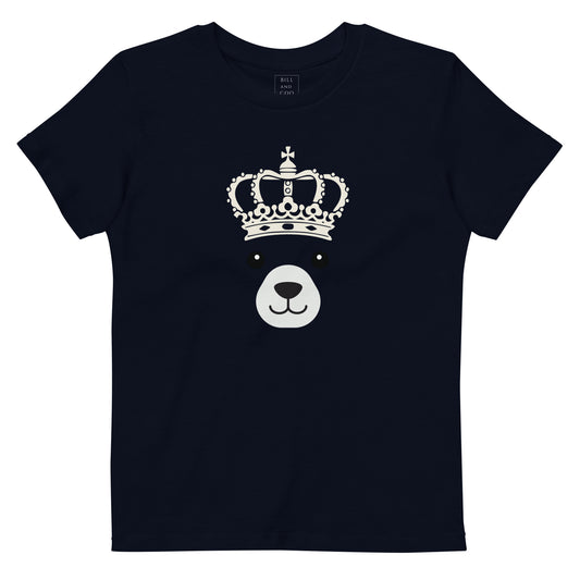 Crown Bear - Organic cotton kids t-shirt